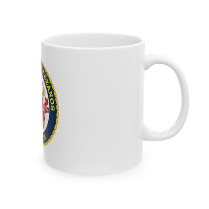 USCG Joseph Tezanos WPC 1118 (U.S. Coast Guard) White Coffee Mug