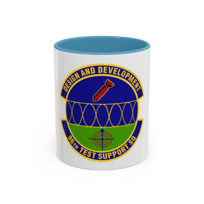 96th Test Support Squadron (U.S. Air Force) Accent Coffee Mug