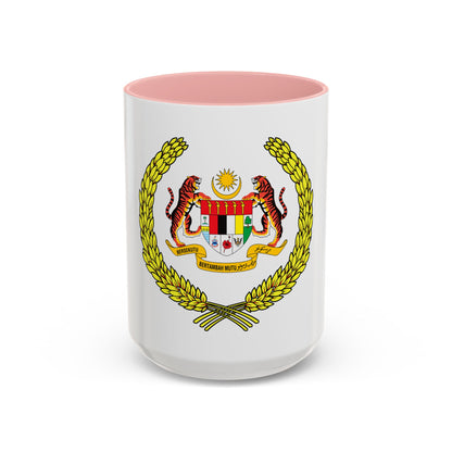 Arms of the Yang di-Pertuan Agong of Malaysia - Accent Coffee Mug