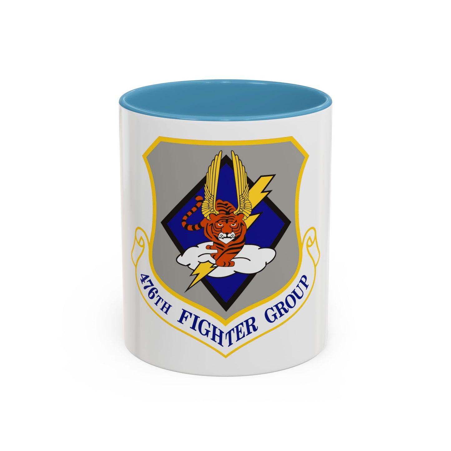 476 Fighter Group AFRC (U.S. Air Force) Accent Coffee Mug