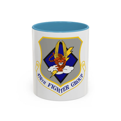 476 Fighter Group AFRC (U.S. Air Force) Accent Coffee Mug
