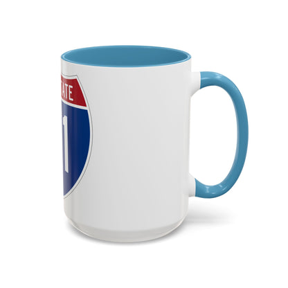 Interstate 71 (U.S. Highways) Accent Coffee Mug