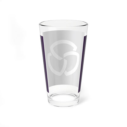 Flag of Sanwa Niigata 1965-2005 (Japan) Pint Glass 16oz