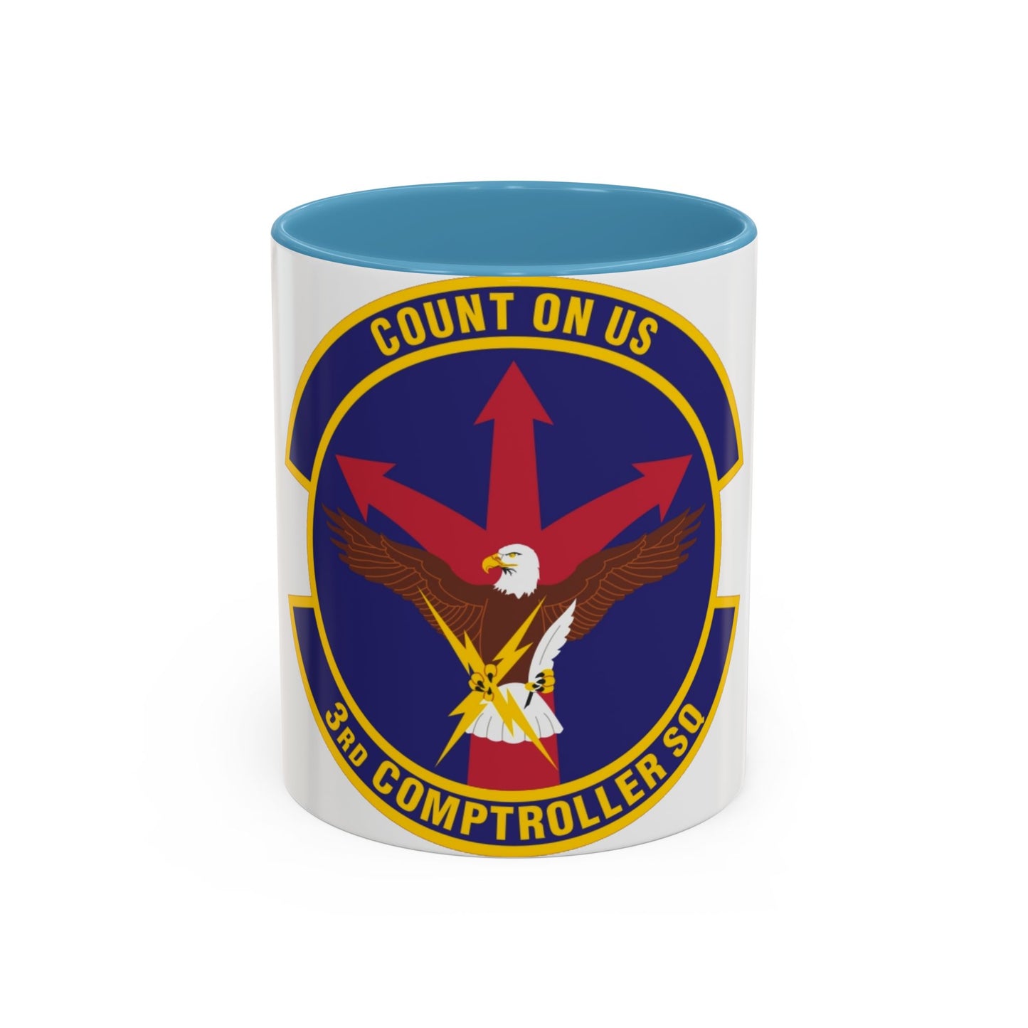 3d Comptroller Squadron (U.S. Air Force) Accent Coffee Mug