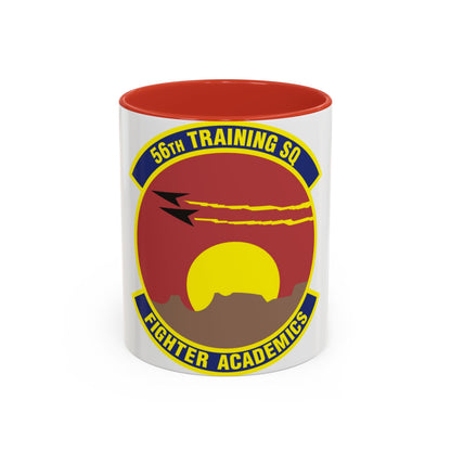 56 Training Squadron AETC (U.S. Air Force) Accent Coffee Mug