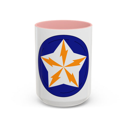 Alaska Communications System (U.S. Army) Accent Coffee Mug
