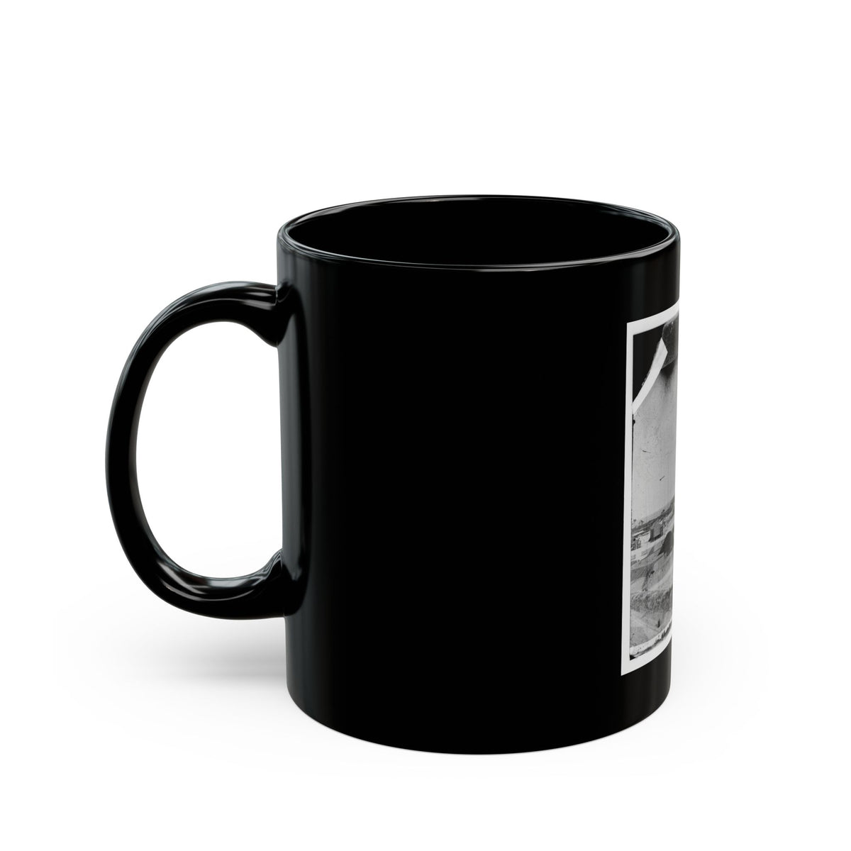 Bay Point, South Carolina. Fort Beauregard (U.S. Civil War) Black Coffee Mug
