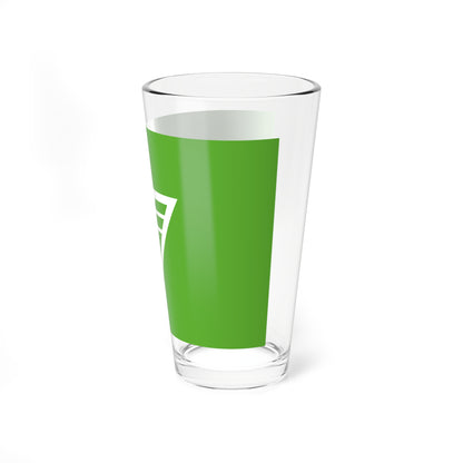 Flag of Iwanuma Miyagi (Japan) Pint Glass 16oz