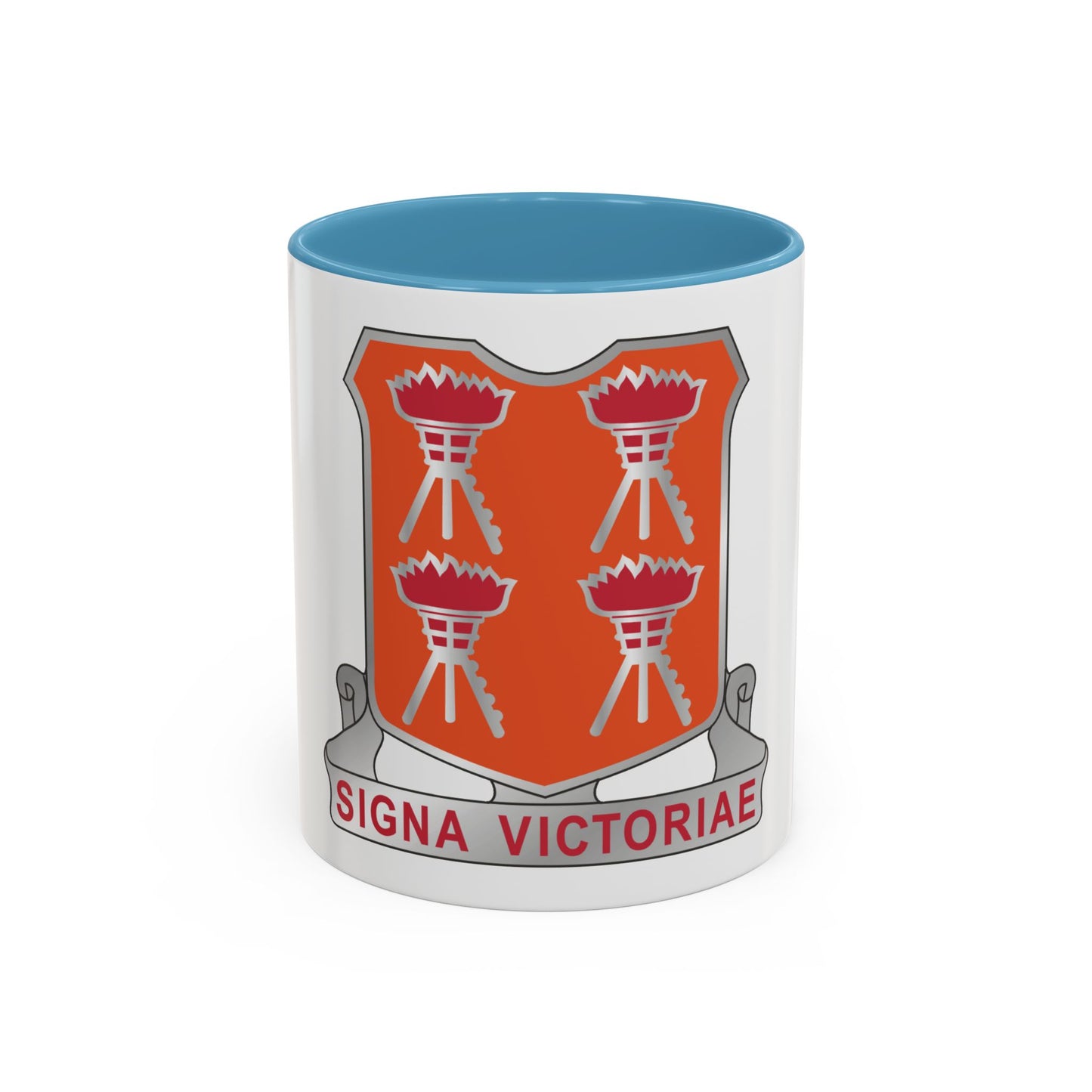 447 Signal Battalion (U.S. Army) Accent Coffee Mug