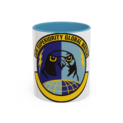 577 Software Engineering Squadron AFMC (U.S. Air Force) Accent Coffee Mug