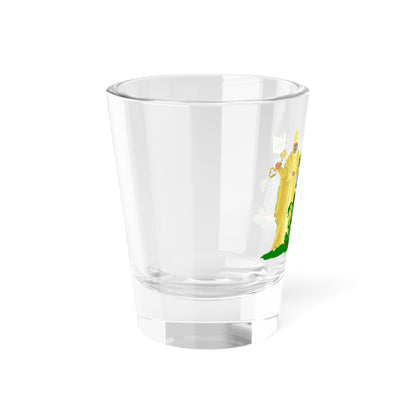 Hamoir wapen (Belgium) (Coat of Arms) Shot Glass 1.5oz