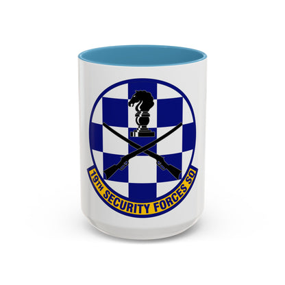 19 Security Forces Squadron AMC (U.S. Air Force) Accent Coffee Mug