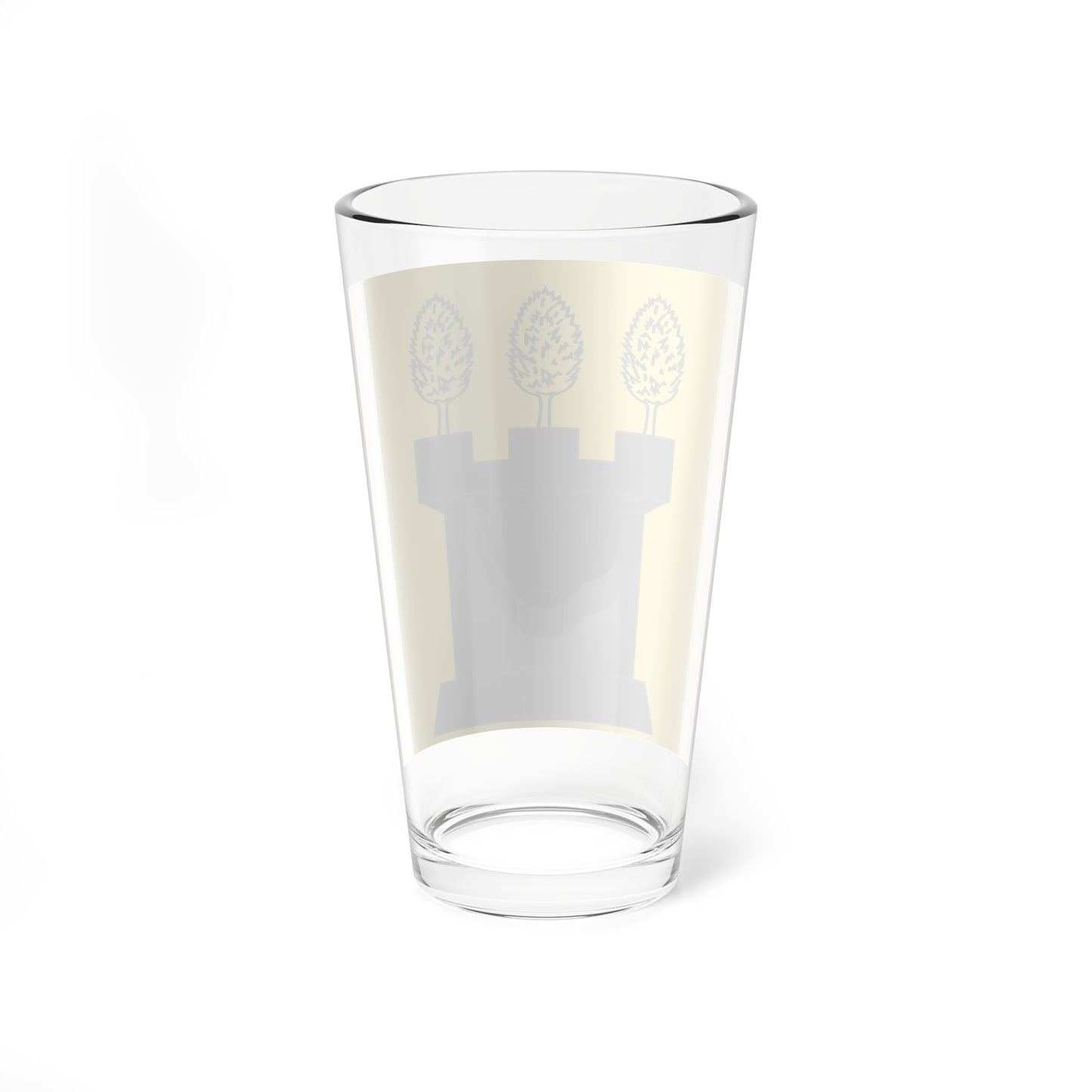 CHE Laupen ZH Flag (Switzerland) Pint Glass 16oz