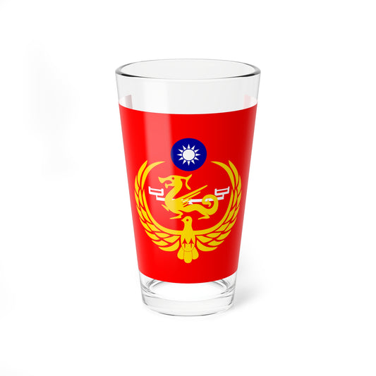 Flag of the Coast Guard Administration of the Republic of China (China) Pint Glass 16oz