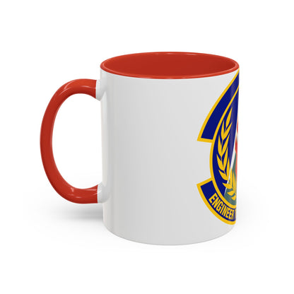 50th Civil Engineer Squadron (U.S. Air Force) Accent Coffee Mug