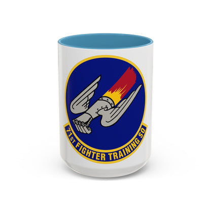 71 Fighter Training Squadron ACC (U.S. Air Force) Accent Coffee Mug