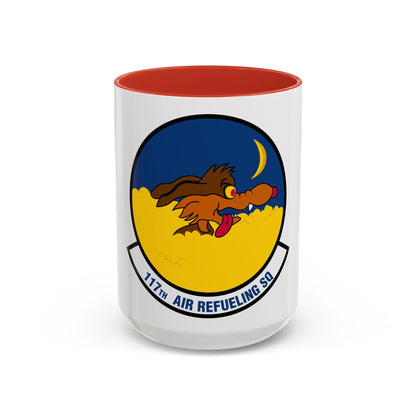 117 Air Refueling Squadron (U.S. Air Force) Accent Coffee Mug