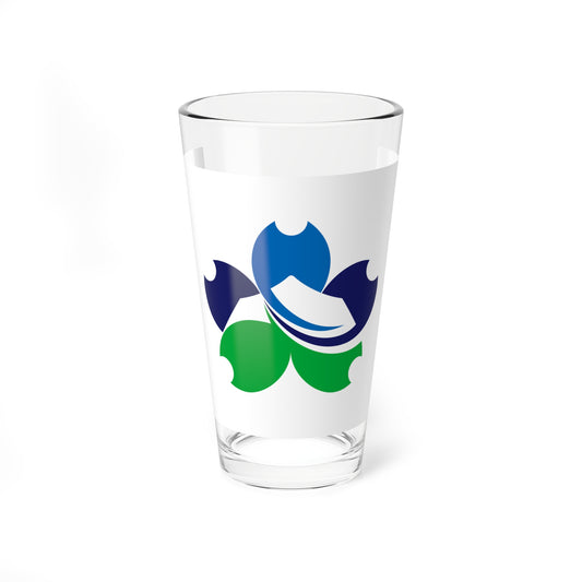 Flag of Miyakonojo Miyazaki (Japan) Pint Glass 16oz