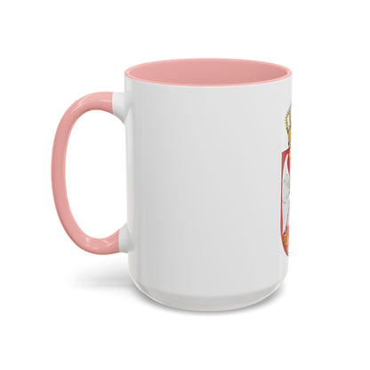 Coat of arms of Serbia 2 - Accent Coffee Mug