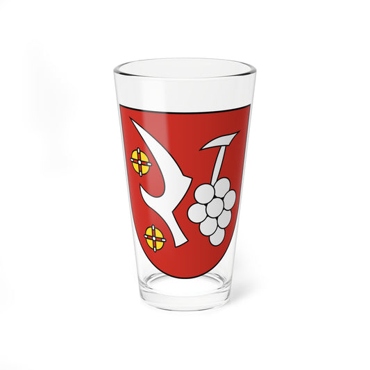 Coat of Arms of Vajnory (Slovakia) (Coat of Arms) Pint Glass 16oz