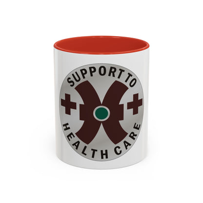 16 Medical Battalion (U.S. Army) Accent Coffee Mug