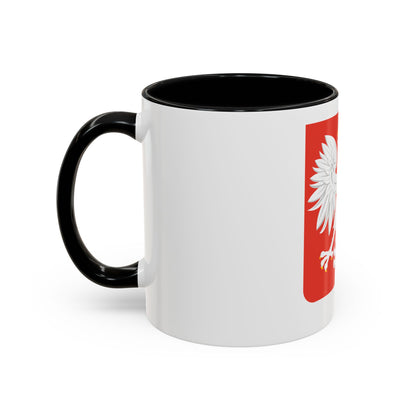 Coat of arms of Poland (1955-1980) - Accent Coffee Mug