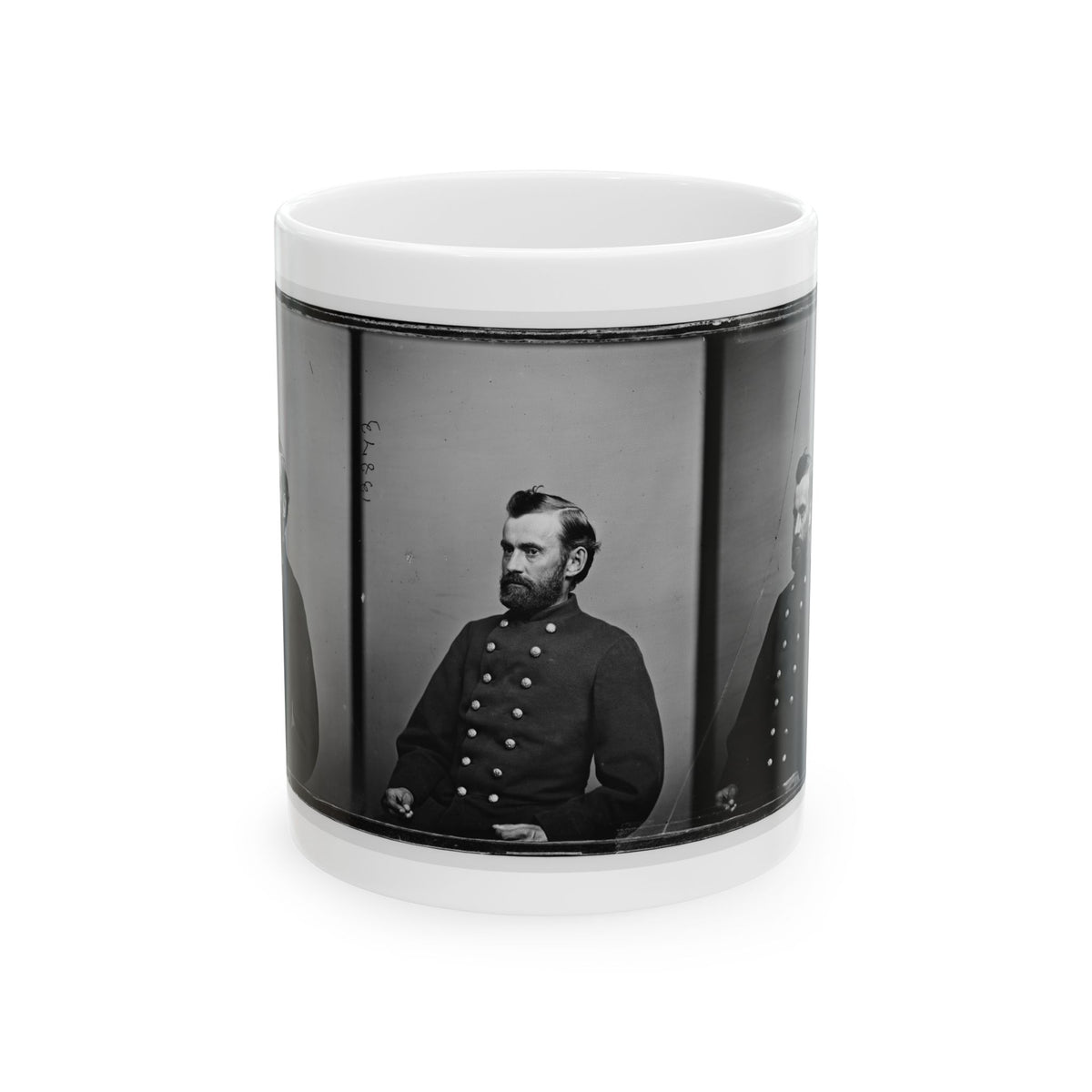 Brig. Gen. E.S. Bragg, 6th Wisc. Inf. (U.S. Civil War) White Coffee Mug