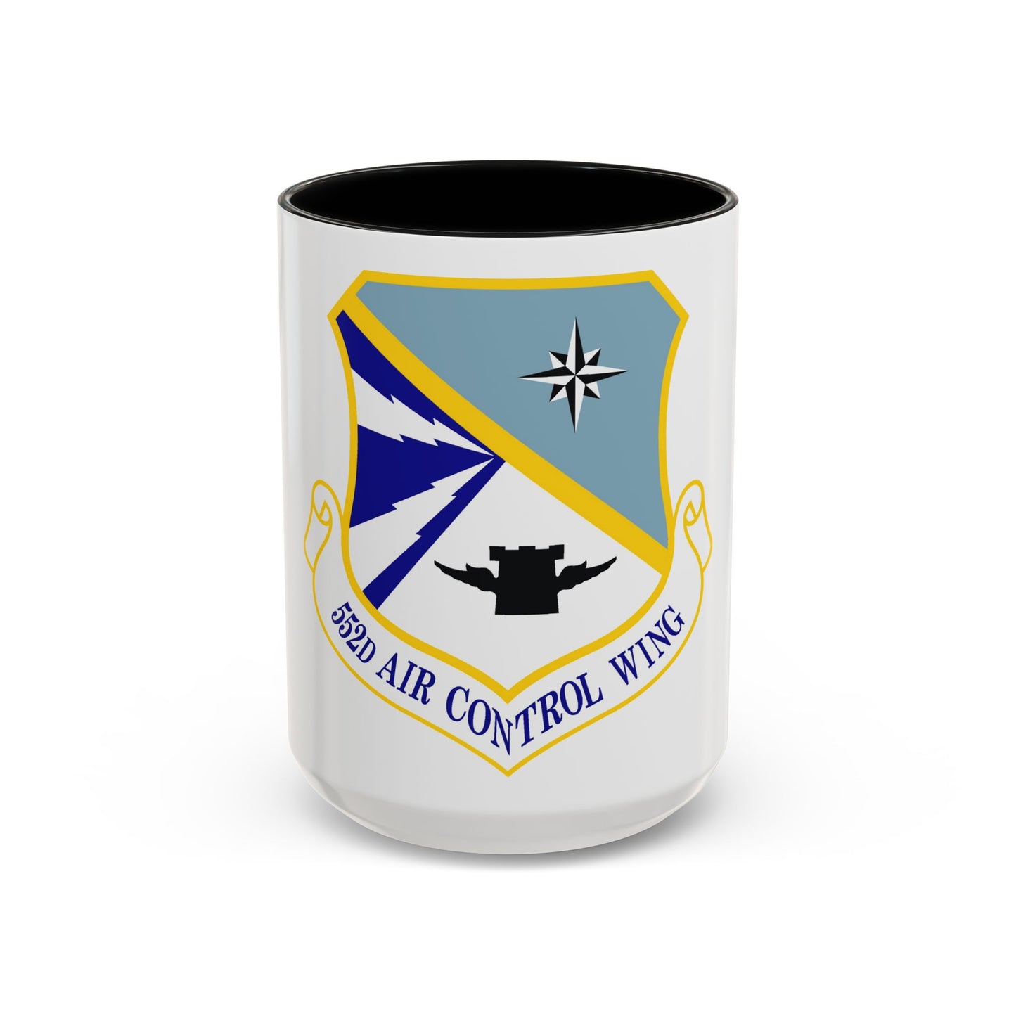 552d Air Control Wing (U.S. Air Force) Accent Coffee Mug