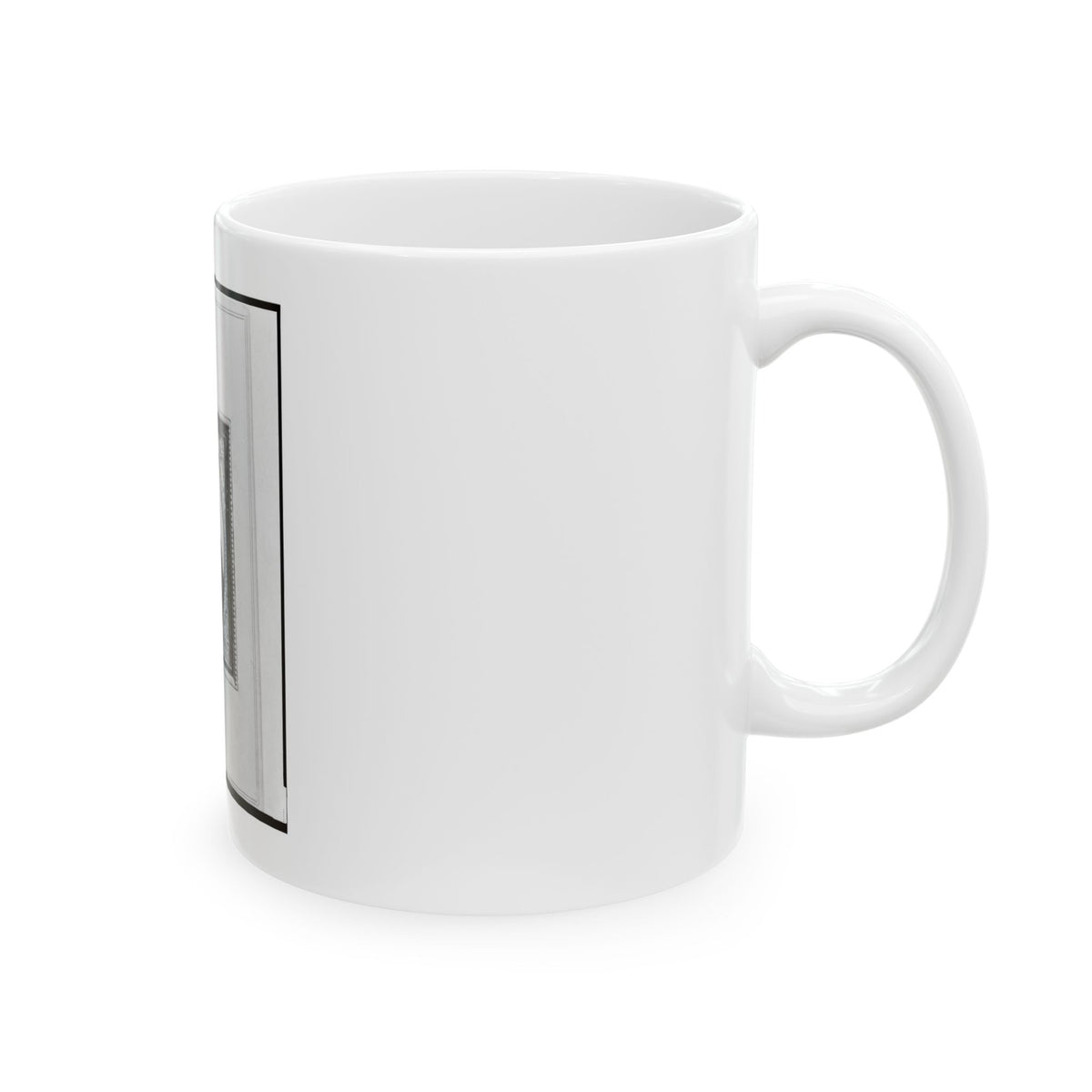 Sgt. Hermann Reintanz, Head-And-Shoulders Portrait, Facing Front (U.S. Civil War) White Coffee Mug