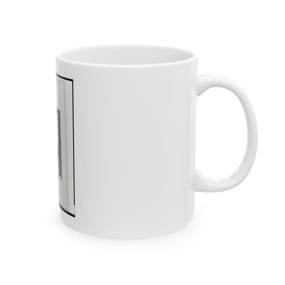 Sgt. Hermann Reintanz, Head-And-Shoulders Portrait, Facing Front (U.S. Civil War) White Coffee Mug
