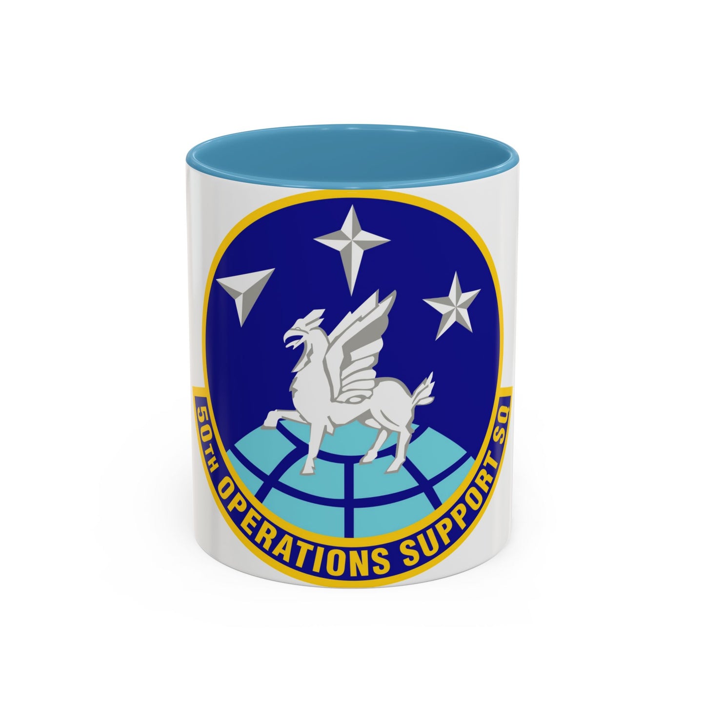 50th Operations Support Squadron (U.S. Air Force) Accent Coffee Mug