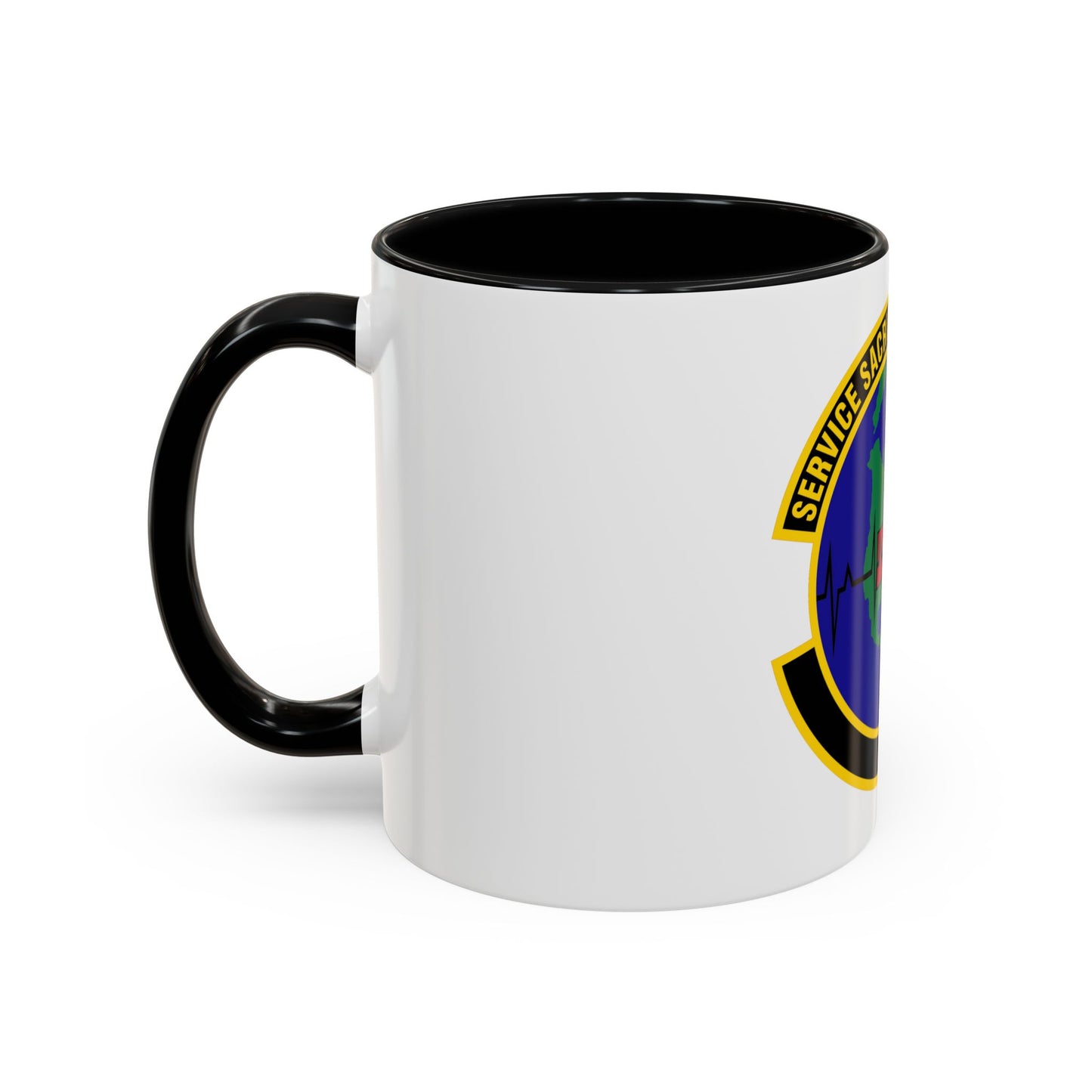 28 Operational Medical Readiness Squadron AFGSC (U.S. Air Force) Accent Coffee Mug