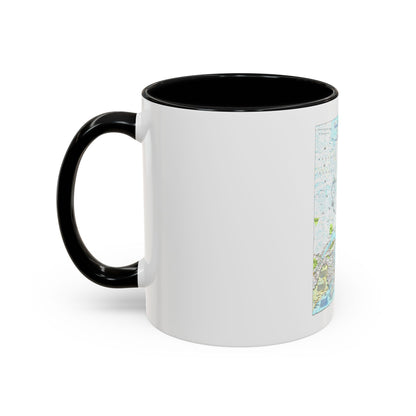 Canada - Atlantic 1 (1992) (Map) Accent Coffee Mug