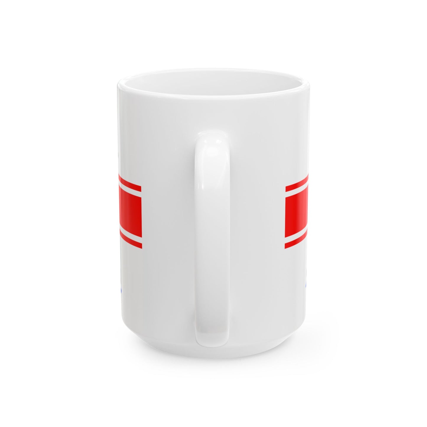 Flag of the City of Melbourne Australia - White Coffee Mug