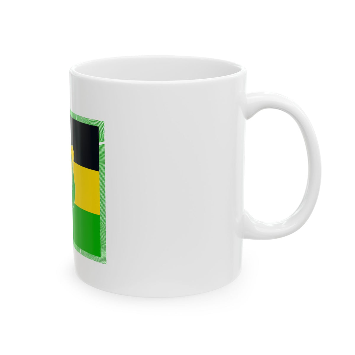 Burschenschaft Tertia Pirna Fahne Version 2 (Germany) White Coffee Mug
