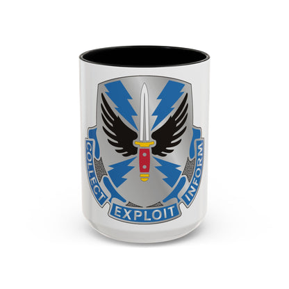 337 Military Intelligence Battalion (U.S. Army) Accent Coffee Mug