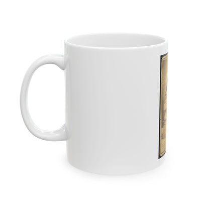 Full-Length Portrait Of An Unidentified Civil War Soldier 001 (U.S. Civil War) White Coffee Mug