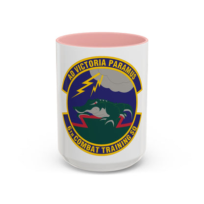 6 Combat Training Squadron ACC (U.S. Air Force) Accent Coffee Mug