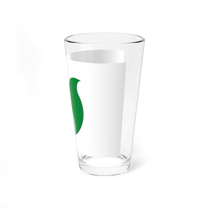 Flag of Tonami Toyama (Japan) Pint Glass 16oz