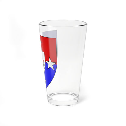 Heraldry Society of New Zealand Arms (New Zealand) (Coat of Arms) Pint Glass 16oz