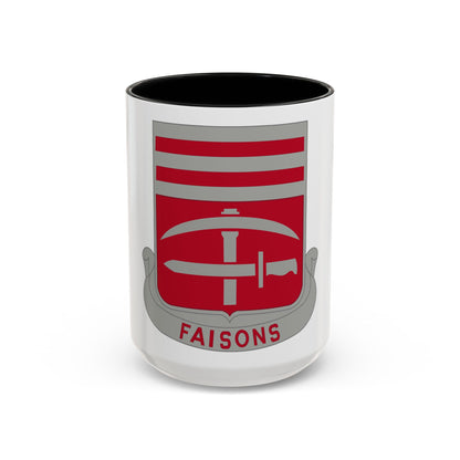 140 Engineer Battalion (U.S. Army) Accent Coffee Mug