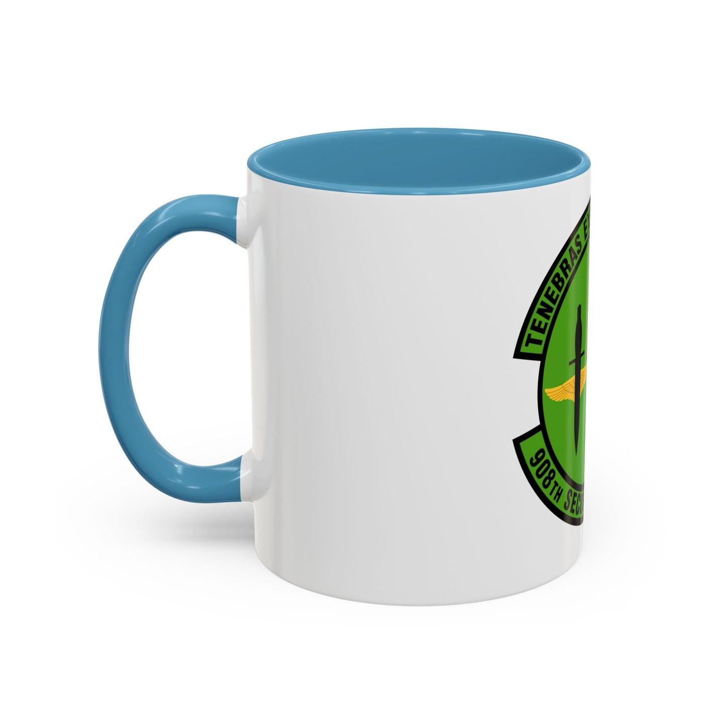 908th Security Forces Squadron (U.S. Air Force) Accent Coffee Mug