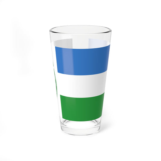 Flag of Nalchik 2009 (Russia) Pint Glass 16oz