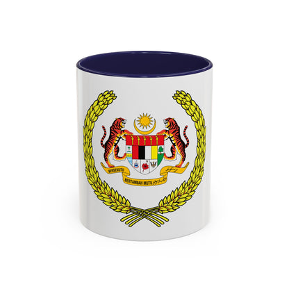 Arms of the Yang di-Pertuan Agong of Malaysia - Accent Coffee Mug