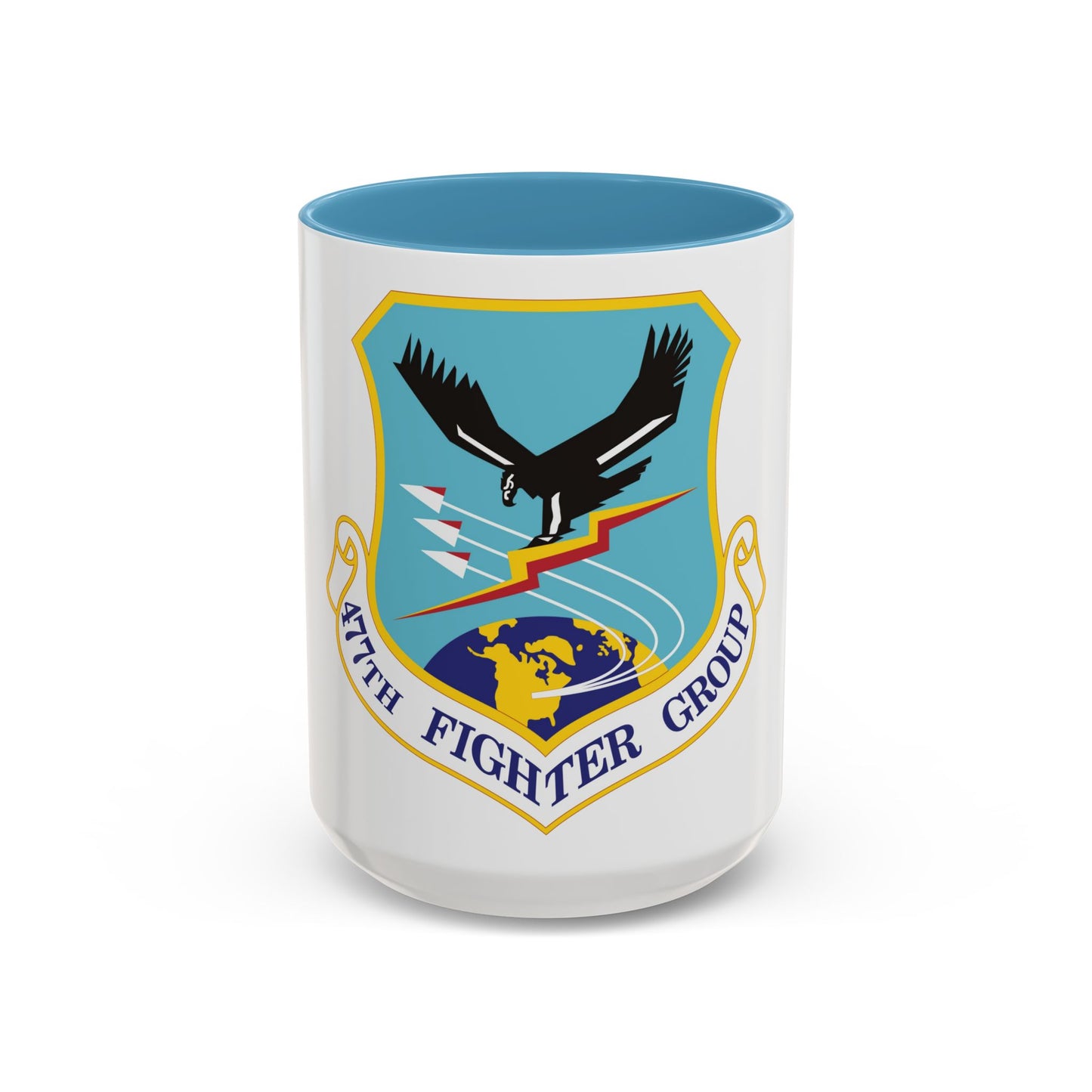 477th Fighter Group (U.S. Air Force) Accent Coffee Mug