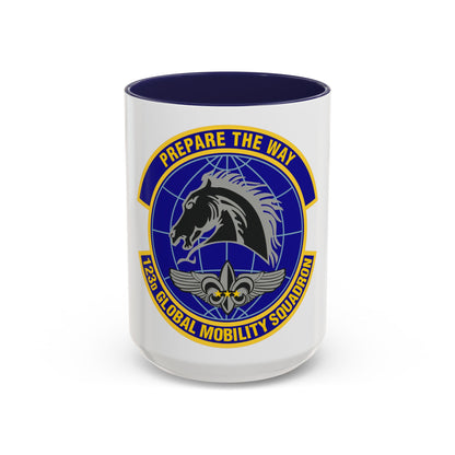 123d Global Mobility Squadron (U.S. Air Force) Accent Coffee Mug