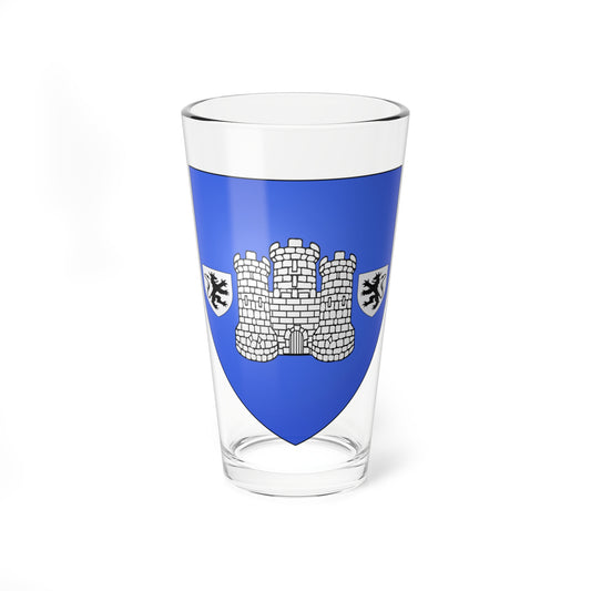 Thuin coat of arms (Belgium) (Coat of Arms) Pint Glass 16oz