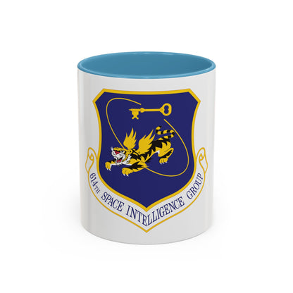 614th Space Intelligence Group (U.S. Air Force) Accent Coffee Mug
