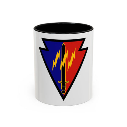 219th Battlefield Surveillance Brigade (U.S. Army) Accent Coffee Mug