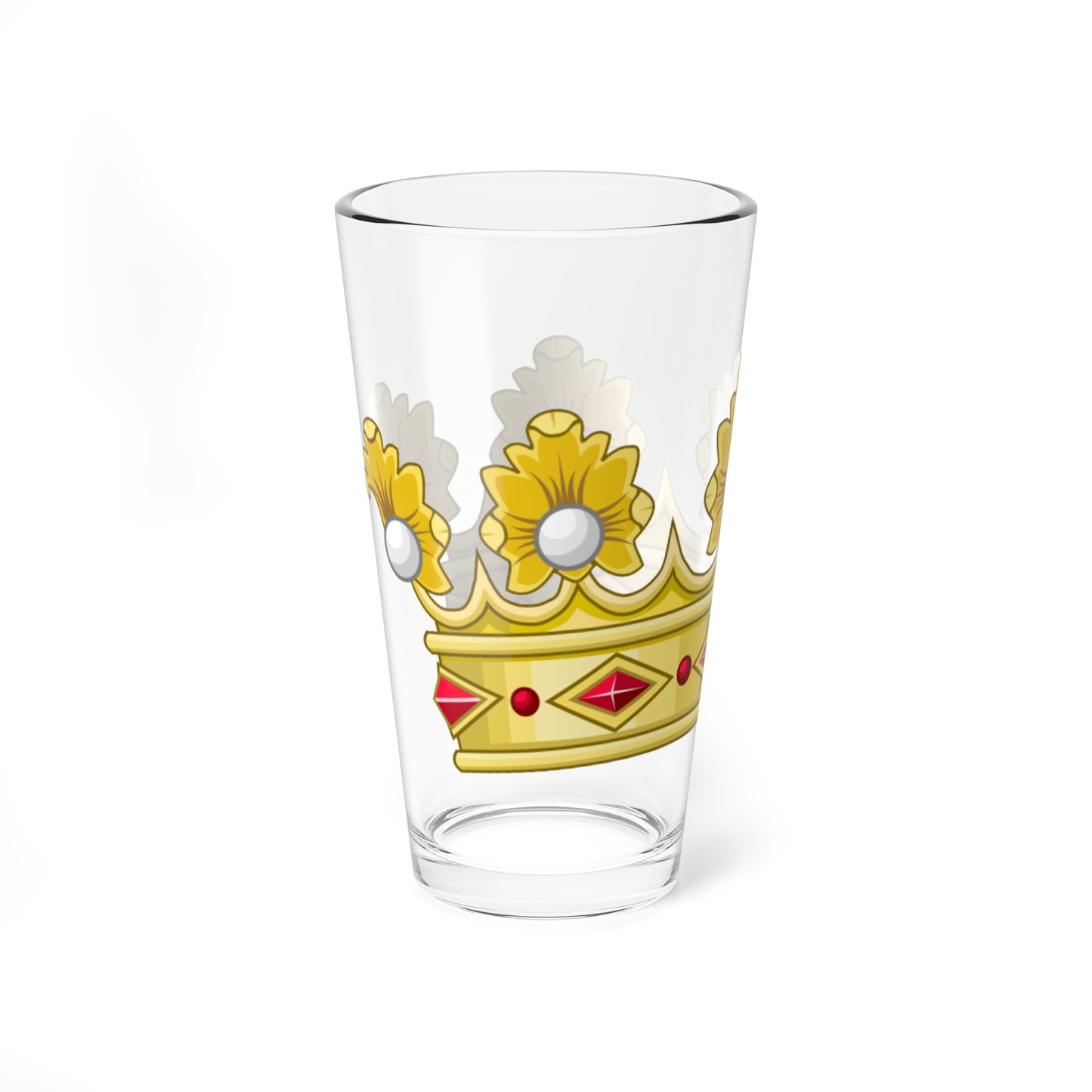 Coronet of a Duke - Kingdom of Portugal (Portugal) (Coat of Arms) Pint Glass 16oz